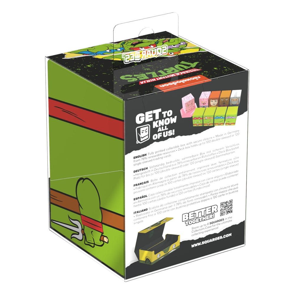 Squaroes - Squaroe Teenage Mutant Ninja Turtles ™ NT004 ​​- Raphael