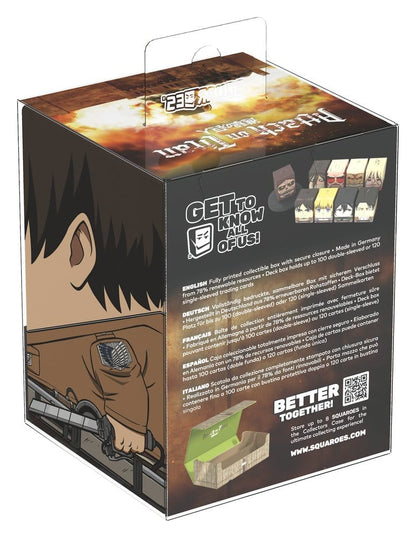 Squaroes Squaroe-aanval op Titan AOT 001 - Eren Jäger