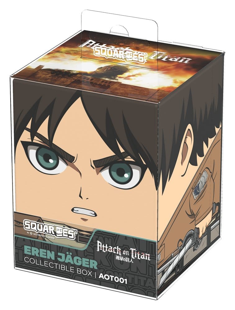 Squaroes Squaroe-aanval op Titan AOT 001 - Eren Jäger