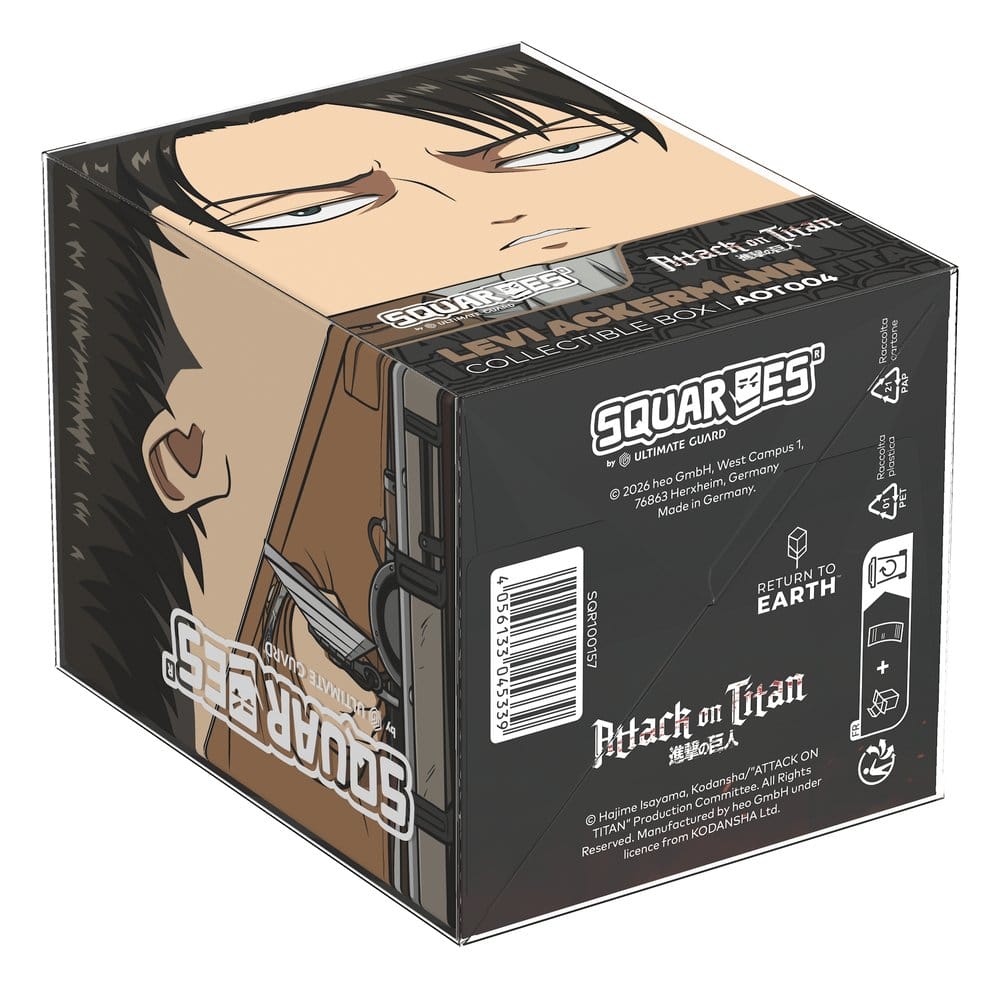 Squaroes Squaroe-aanval op Titan AOT004 - Levi Ackermann