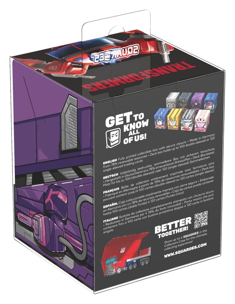 Squaroes Squaroe Transformers TR007 - Schokgolf