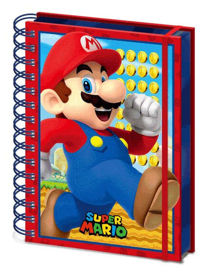 SUPER MARIO 3D WIRO NOOTBOOK A5 Mario
