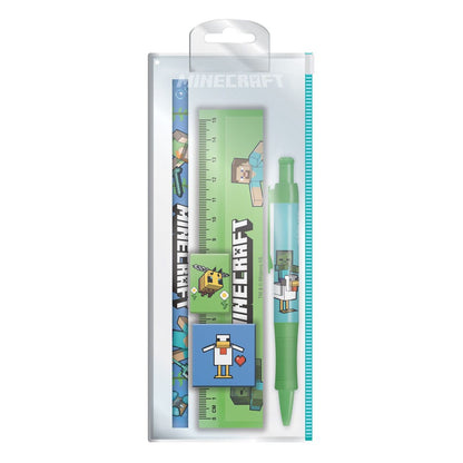 Minecraft 5-delige briefpapier set