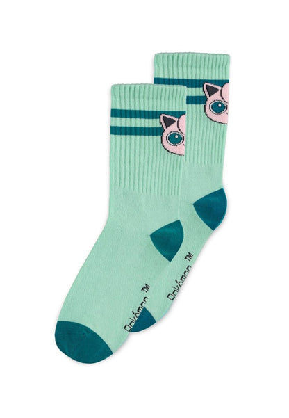 Pokemon Socks 2-Pack Heads Gray 35-38