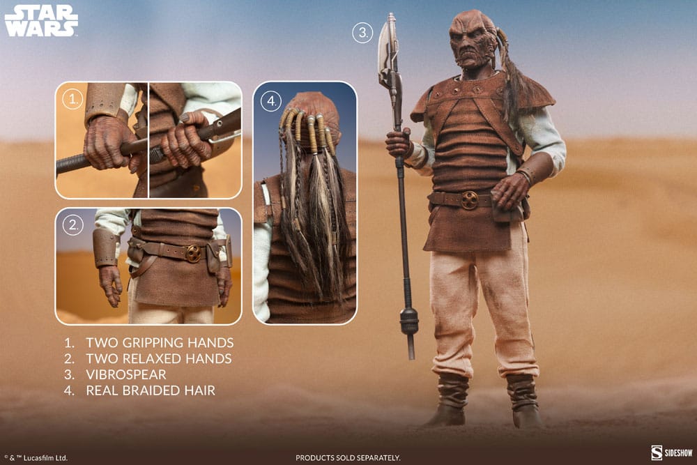 Return of the Jedi Actiefiguur 1/6 Pagetti Rook 32 cm