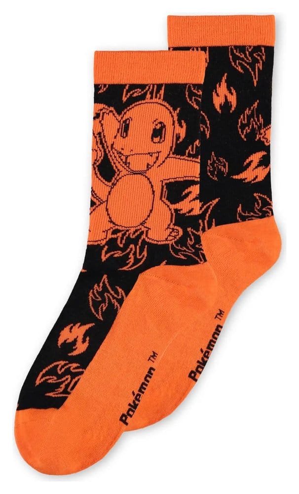Pokémon-sokken 2-pack Crew 39-42