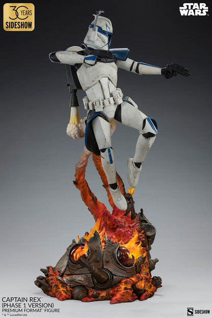 Star Wars Premium -formaat Figuur Captain Rex (fase 1 -versie) Sideshow Exclusive 68 cm