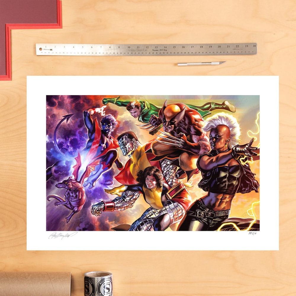 Marvel X-Men Art Print The X-Men van Felipe Massafera 46 x 66 cm - niet ingelijst