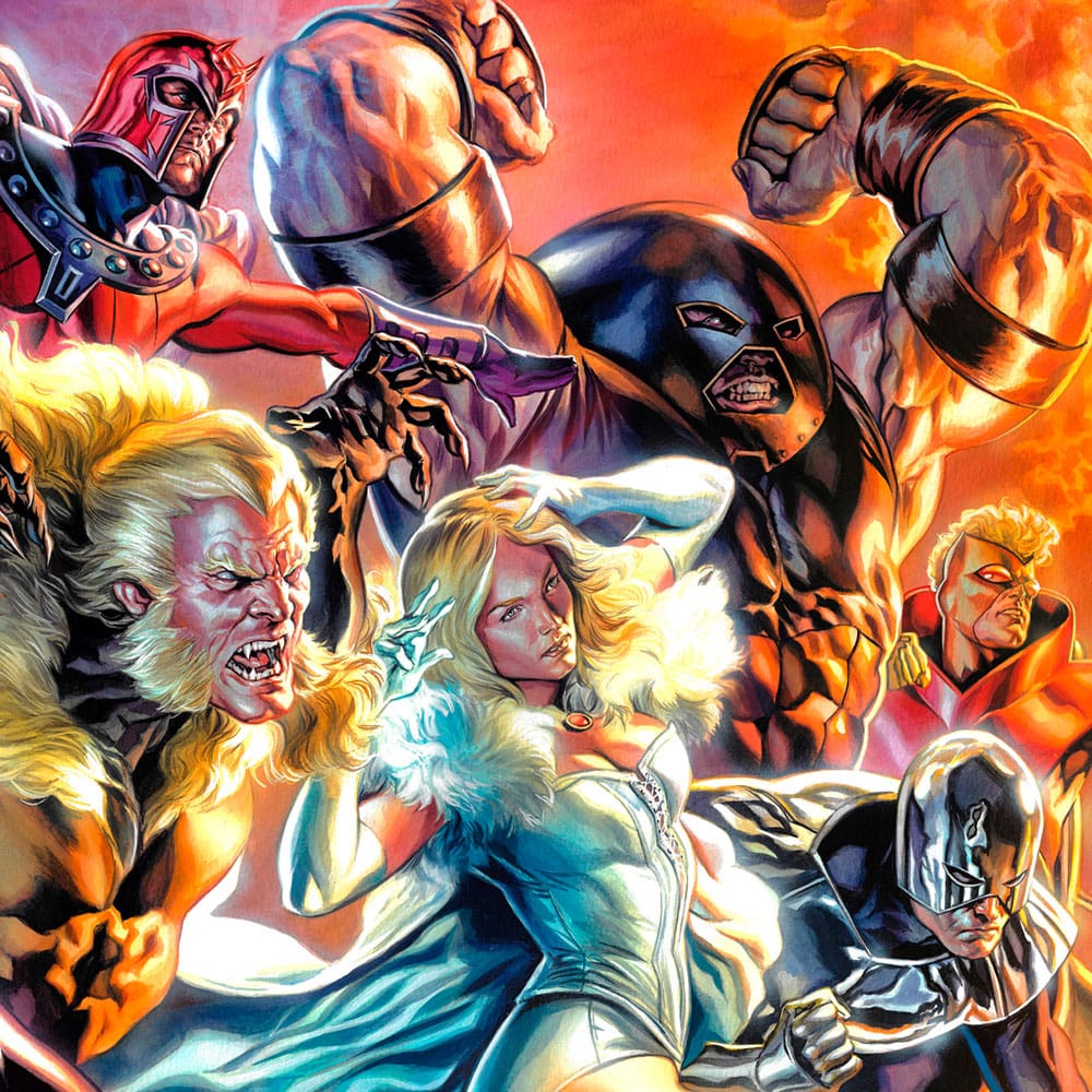 Marvel X-Men Art Print The Brotherhood of Mutants door Felipe Massafera 46 x 66 cm - niet ingelijst
