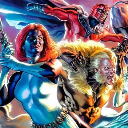 Marvel X-Men Art Print The Brotherhood of Mutants door Felipe Massafera 46 x 66 cm - niet ingelijst