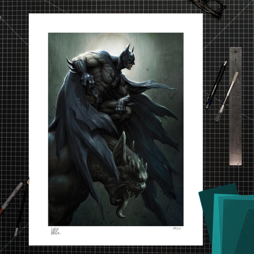 DC Comics Art Print Batman 46 x 61 cm - niet ingelijst