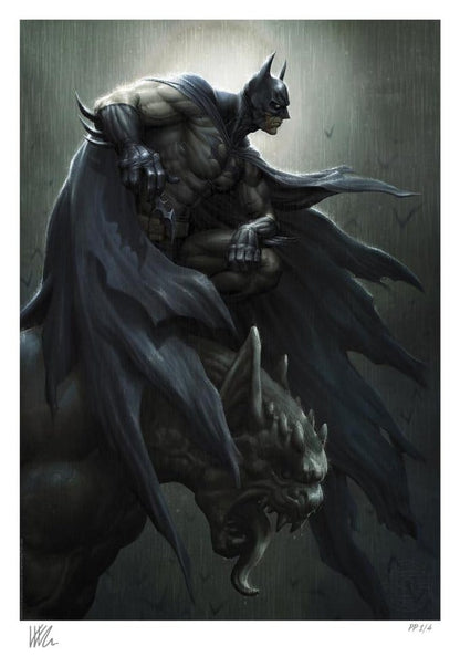 DC Comics Art Print Batman 46 x 61 cm - niet ingelijst