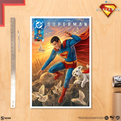 Superman (2025) DC Comics Art Print Superman: een symbool van hoop 41 x 61 cm - niet ingelijst
