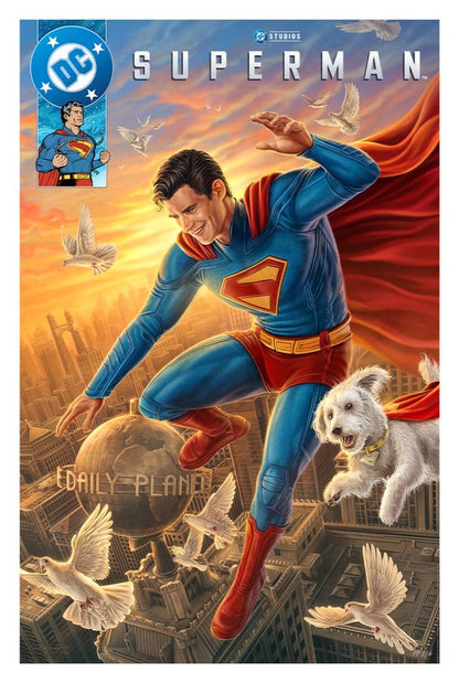 Superman (2025) DC Comics Art Print Superman: een symbool van hoop 41 x 61 cm - niet ingelijst