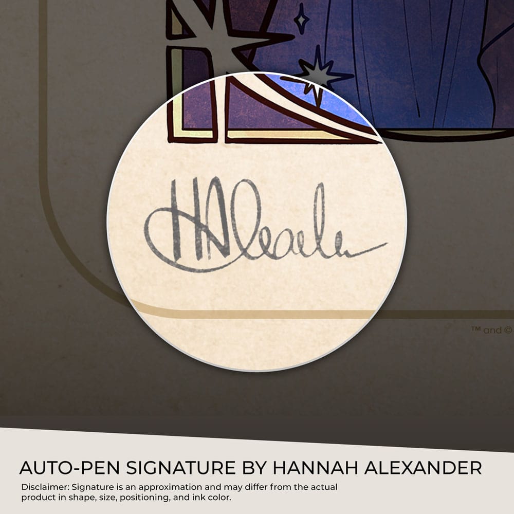 Cruciale rol Art Print Matthew Mercer: 10e verjaardag Art Nouveau-illustraties 46 x 28 cm - niet ingelijst