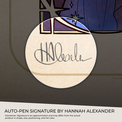 Cruciale rol Art Print Matthew Mercer: 10e verjaardag Art Nouveau-illustraties 46 x 28 cm - niet ingelijst
