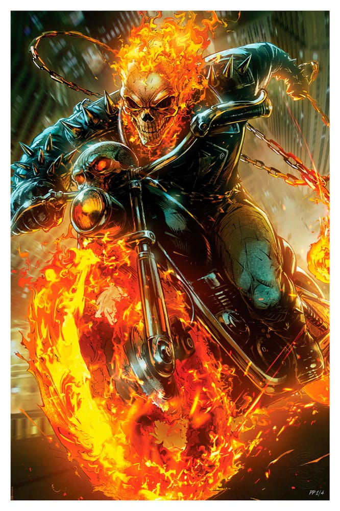 Marvel Art Print Cosmic Ghost Rider 61 x 41 cm - niet ingelijst