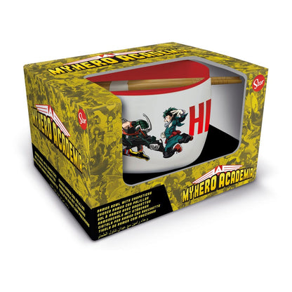 My Hero Academia Ramen Bowl met Tiksticks Jump