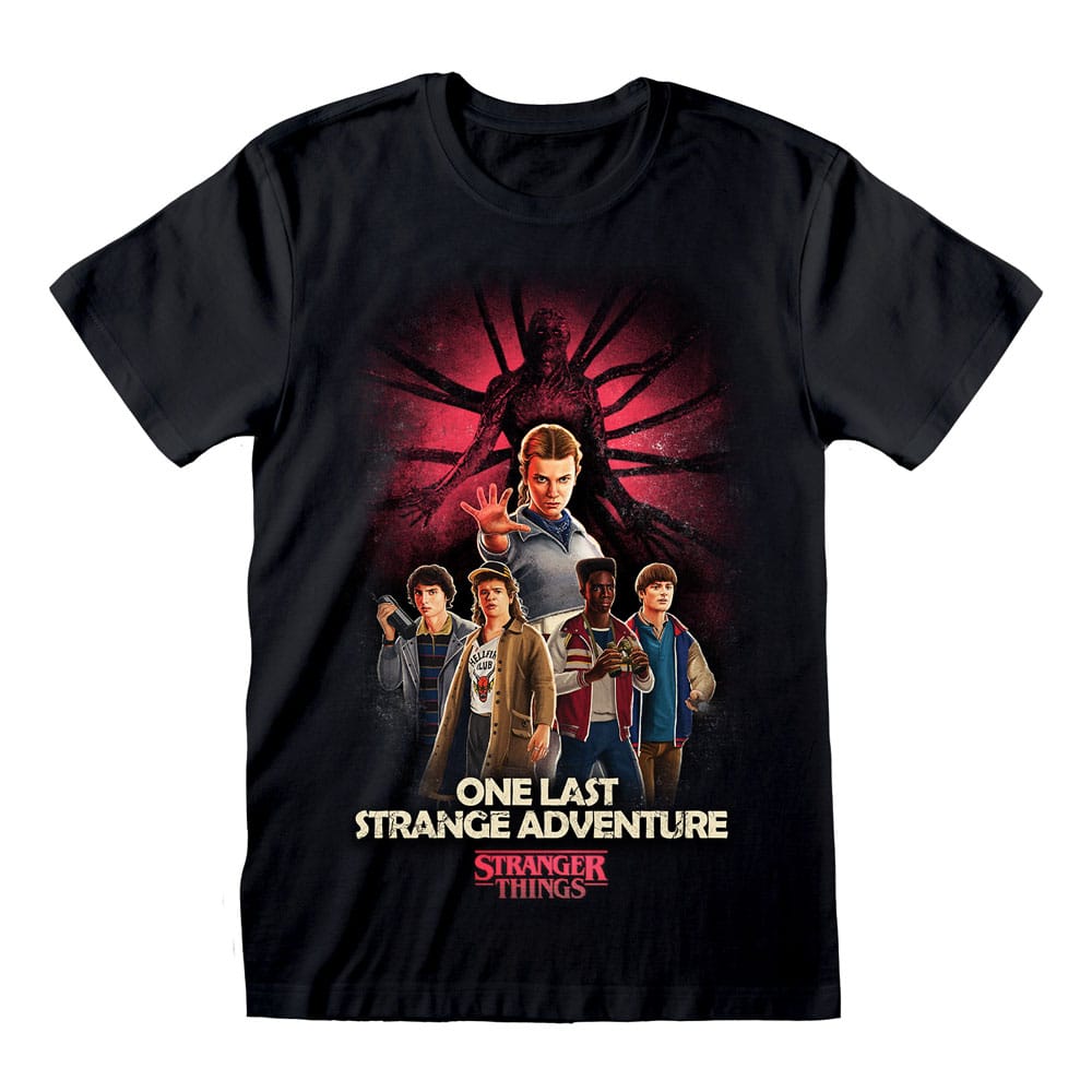 Stranger Things T-shirt Groep Artwork One Last Strange Adventure Kleur