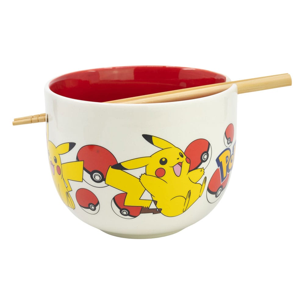 Pokémon Ramen Bowl met stokjesgezicht