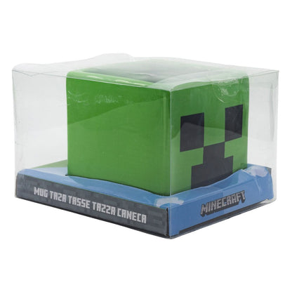 Minecraft 3D mok Creeper Face 445 ml