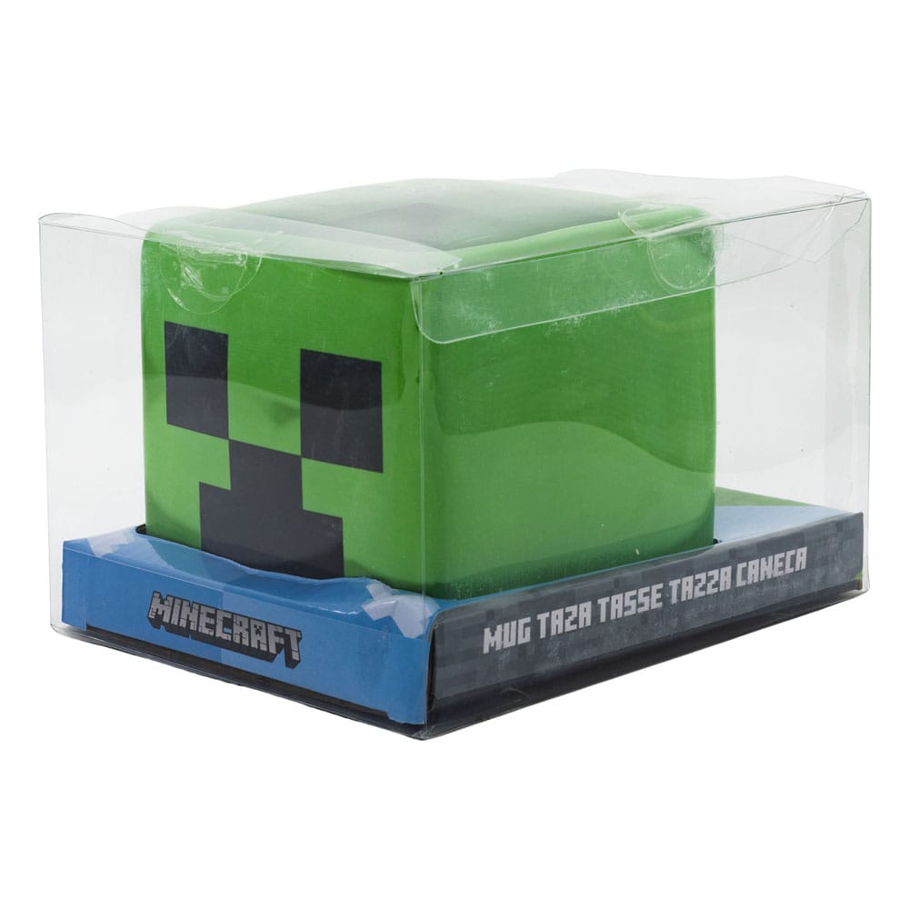 Minecraft 3D mok Creeper Face 445 ml
