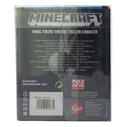 Minecraft 3D mok Creeper Face 445 ml