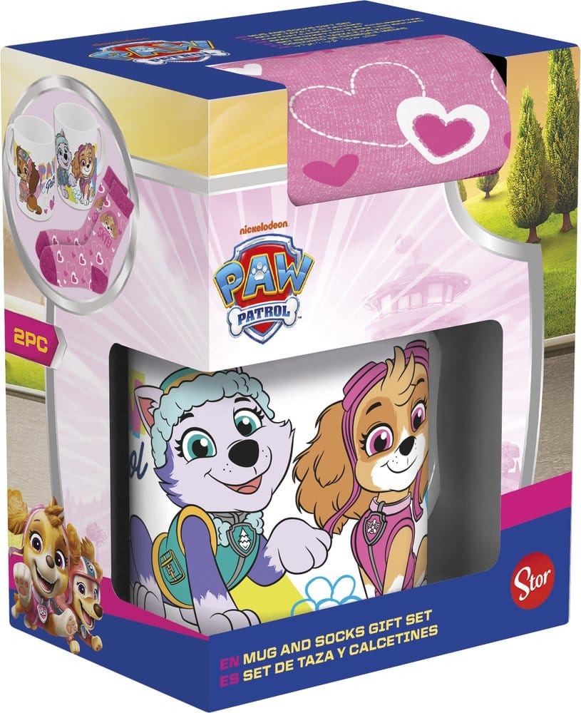Paw Patrol mok en sokkenset Girl Go Skye