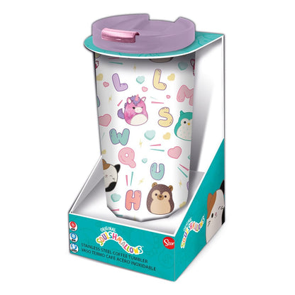 Squishmallows roestvrijstalen reistumbler personage