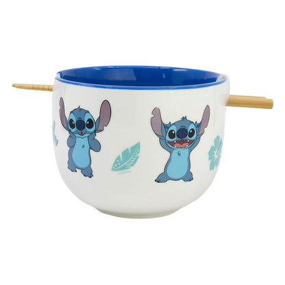 Lilo & Stitch Ramen Bowl met eetstokjessteek
