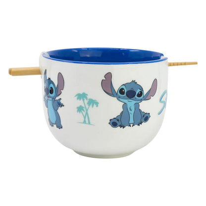 Lilo & Stitch Ramen Bowl met eetstokjessteek