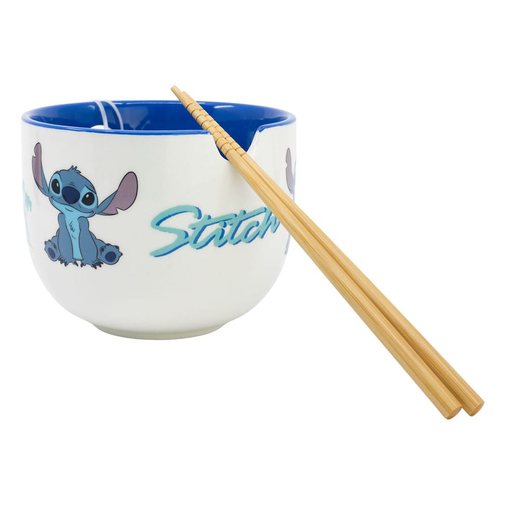 Lilo & Stitch Ramen Bowl met eetstokjessteek