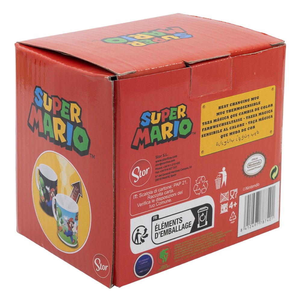 Super Mario Heat Change Mok Group 325 ml