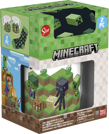 Minecraft mok en sokkenset