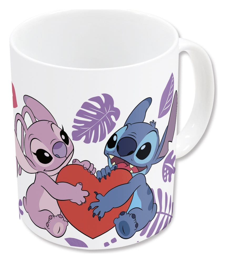 Lilo & Stitch Mok Engel & Stitch Hart 325 ml