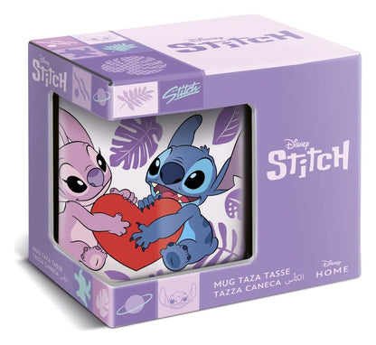 Lilo & Stitch Mok Engel & Stitch Hart 325 ml