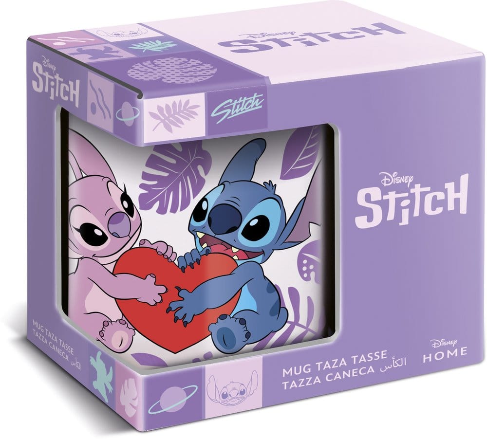 Lilo & Stitch Mok Engel & Stitch Hart 325 ml