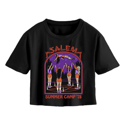 Steven Rhodes cropped T-shirt Salem zomer