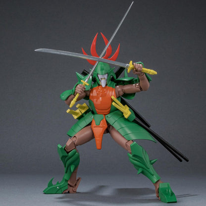 Chou-Dan-Kadou Yoroiden-Samurai Troopers actiefiguur Doku Mashou Naaza 15 cm