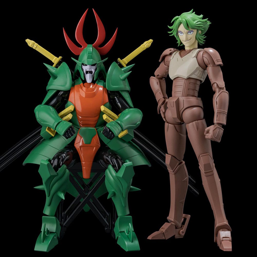 Chou-Dan-Kadou Yoroiden-Samurai Troopers actiefiguur Doku Mashou Naaza 15 cm