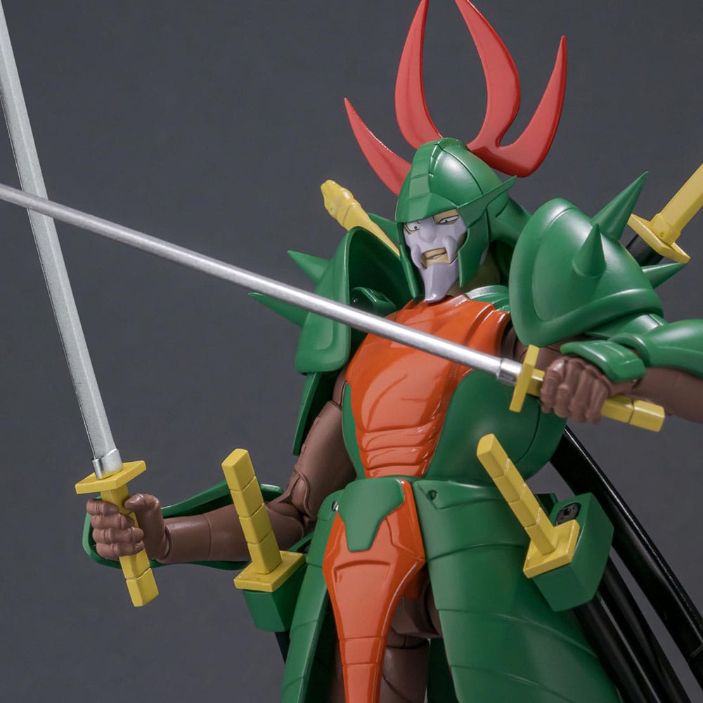 Chou-Dan-Kadou Yoroiden-Samurai Troopers actiefiguur Doku Mashou Naaza 15 cm