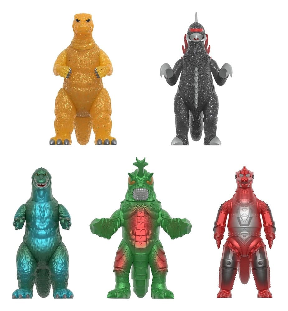 Godzilla Toho (metallic) actiefiguur Blind Box Wave 5-display (12)