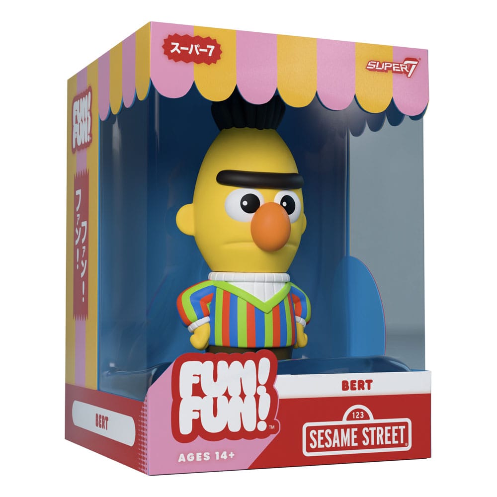 Sesamstraat LEUK! PLEZIER! Vinylactiefiguur Wave 02 Bert 13 cm