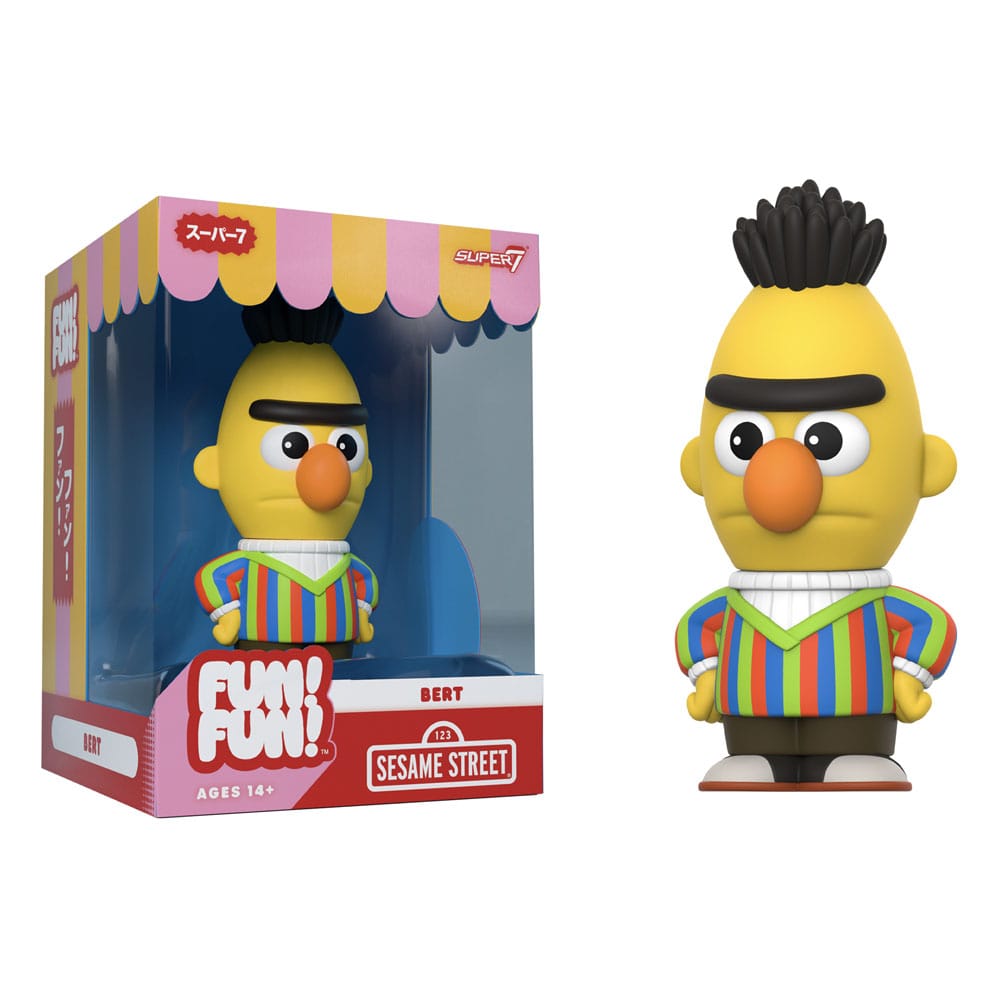 Sesamstraat LEUK! PLEZIER! Vinylactiefiguur Wave 02 Bert 13 cm