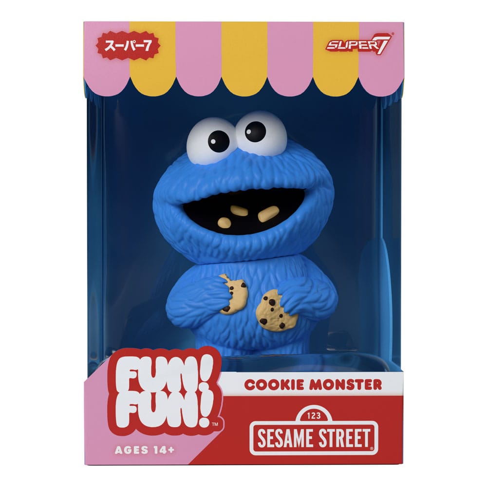 Sesamstraat LEUK! PLEZIER! Vinyl actiefiguur Wave 02 Koekjesmonster 13 cm