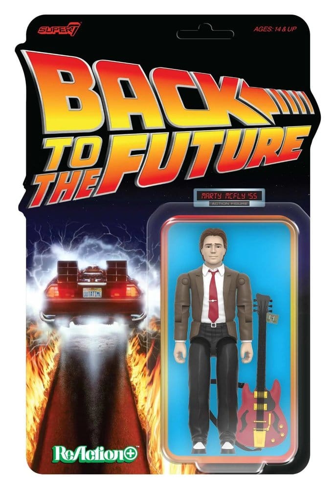 Terug naar de toekomst ReAction+ Actiefiguur Wave 01 - Marty McFly '55 4 cm