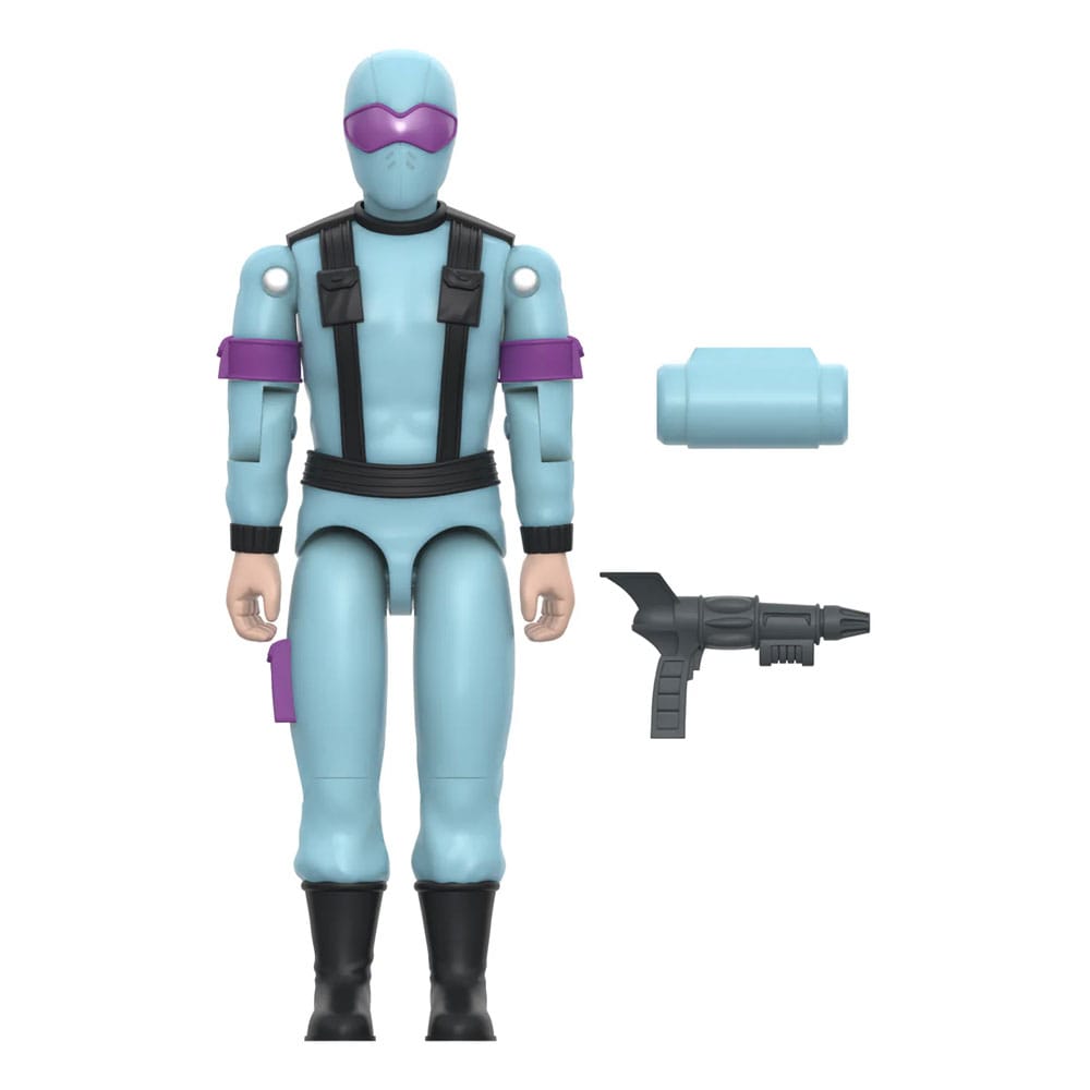 GI Joe ReAction+ Actiefiguur Wave 06 Snake Eyes (rode gloed, kristalgif) 10 cm