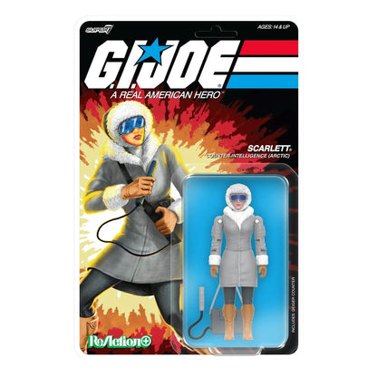 GI Joe ReAction+ Actiefiguur Wave 06 Arctic Scarlett 10 cm