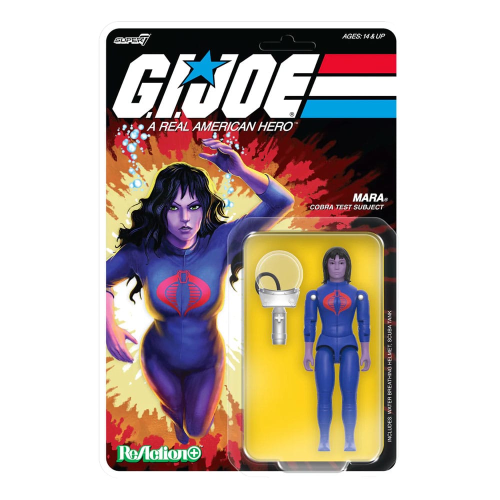 GI Joe ReAction+ Actiefiguur Wave 06 Mara 10 cm