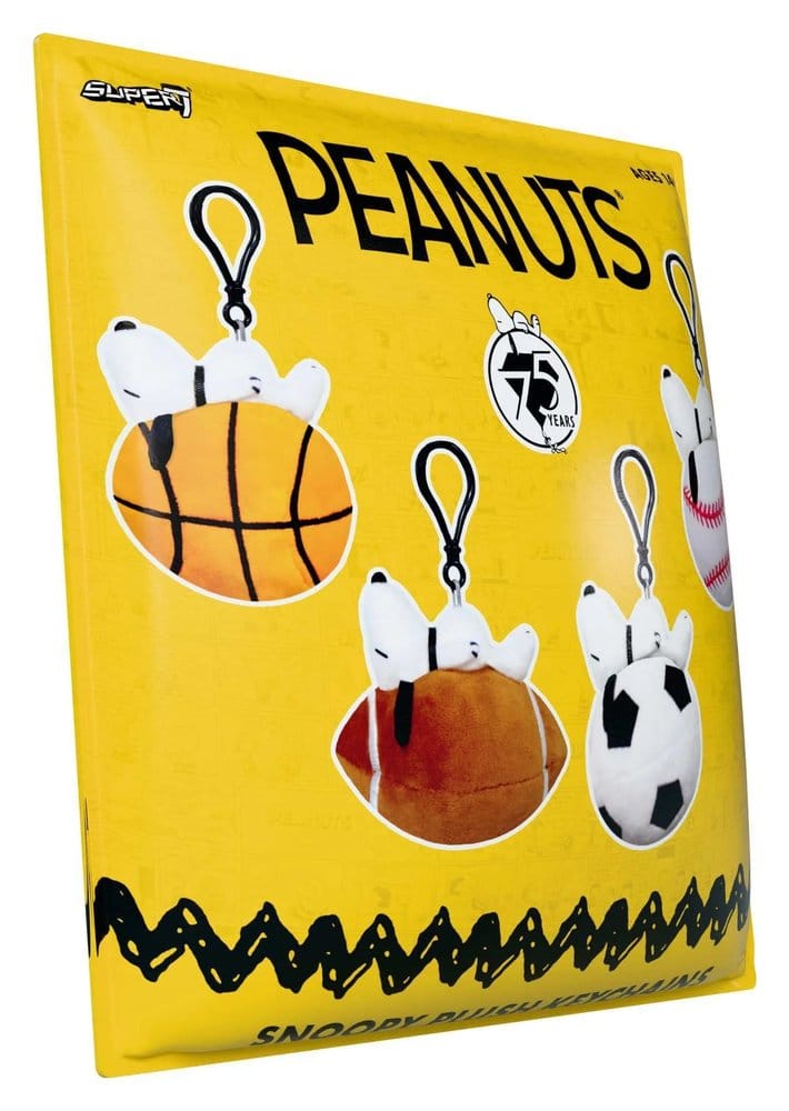 Peanuts Super Duper pluche sleutelhanger blinde zakken Wave 1A display (12)